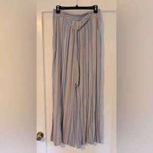 NWOT Wide Leg Stripped Pants